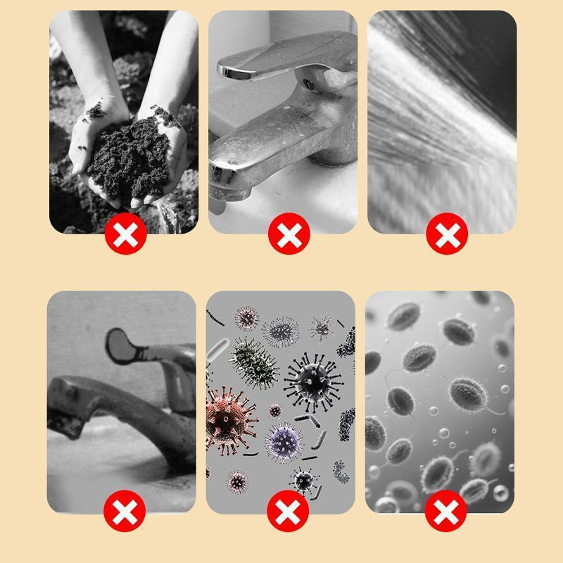 ⏰Anti-Splash Kitchen Faucet Filter for Sediment & Rust Removal